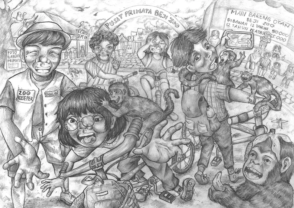 Karya Belva, siswa CROOM! Portofolio