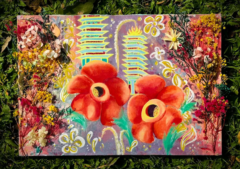 Karya Dinda, siswa CROOM! Portofolio