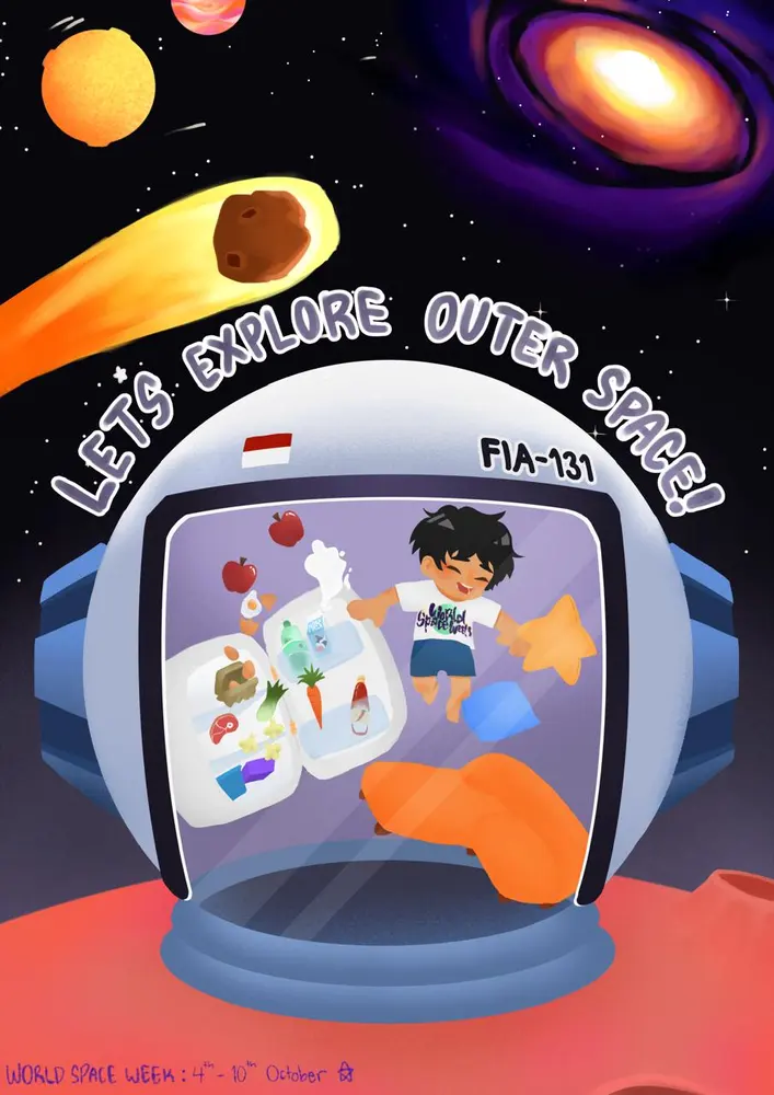 Karya Latifah, siswa CROOM! Portofolio