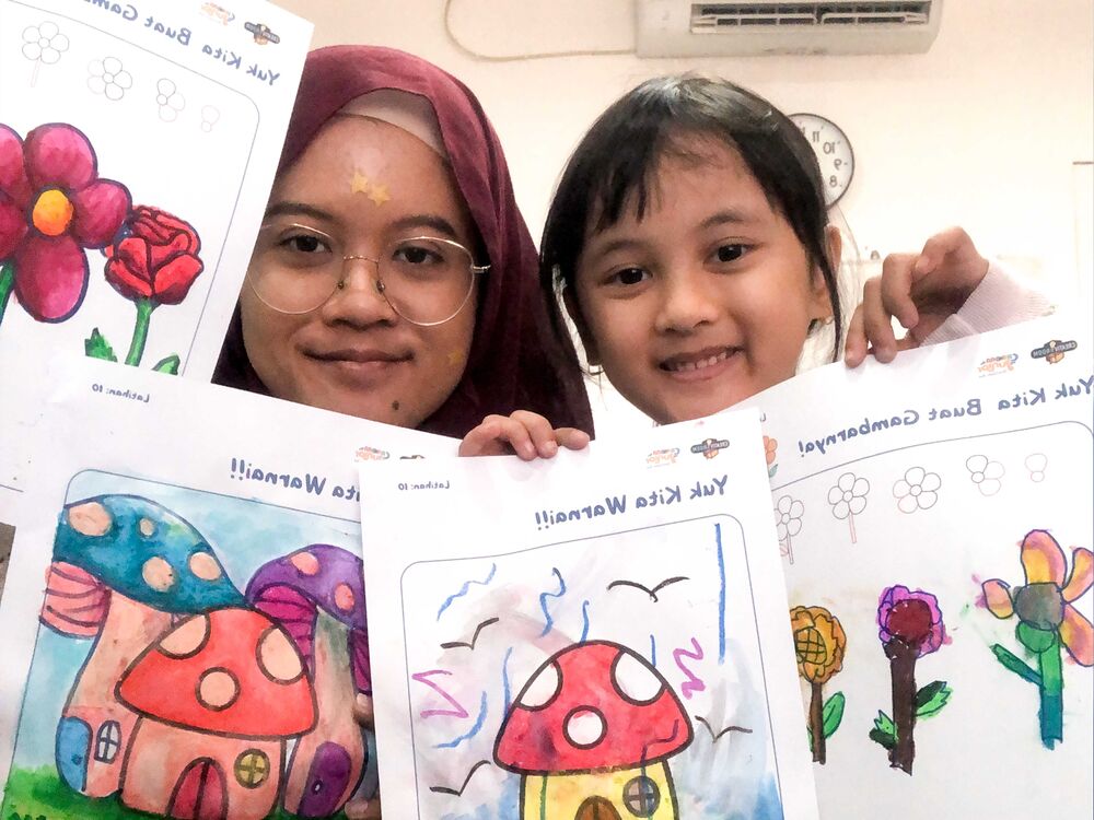 Karya siswa CROOM! Junior 4