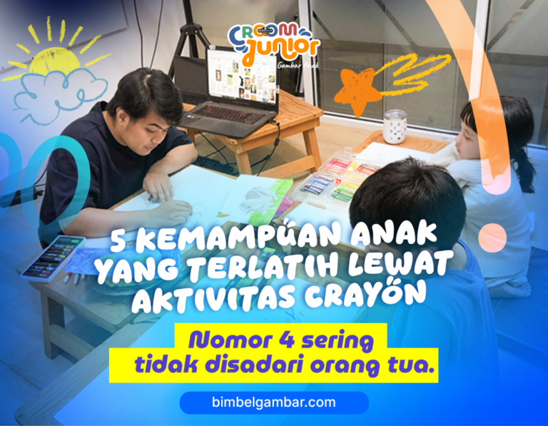 5 Kemampuan Anak yang Terlatih Lewat Aktivitas Crayon! 